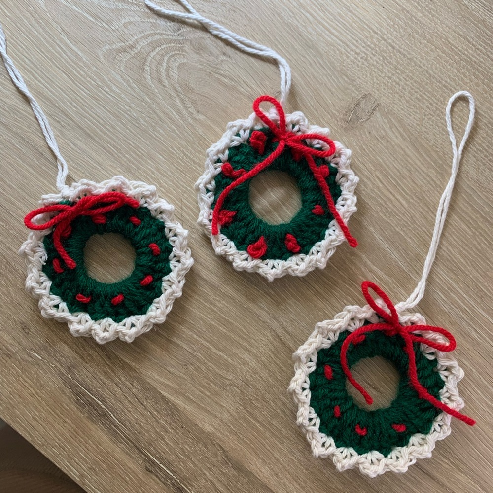 Homemade Christmas ornaments